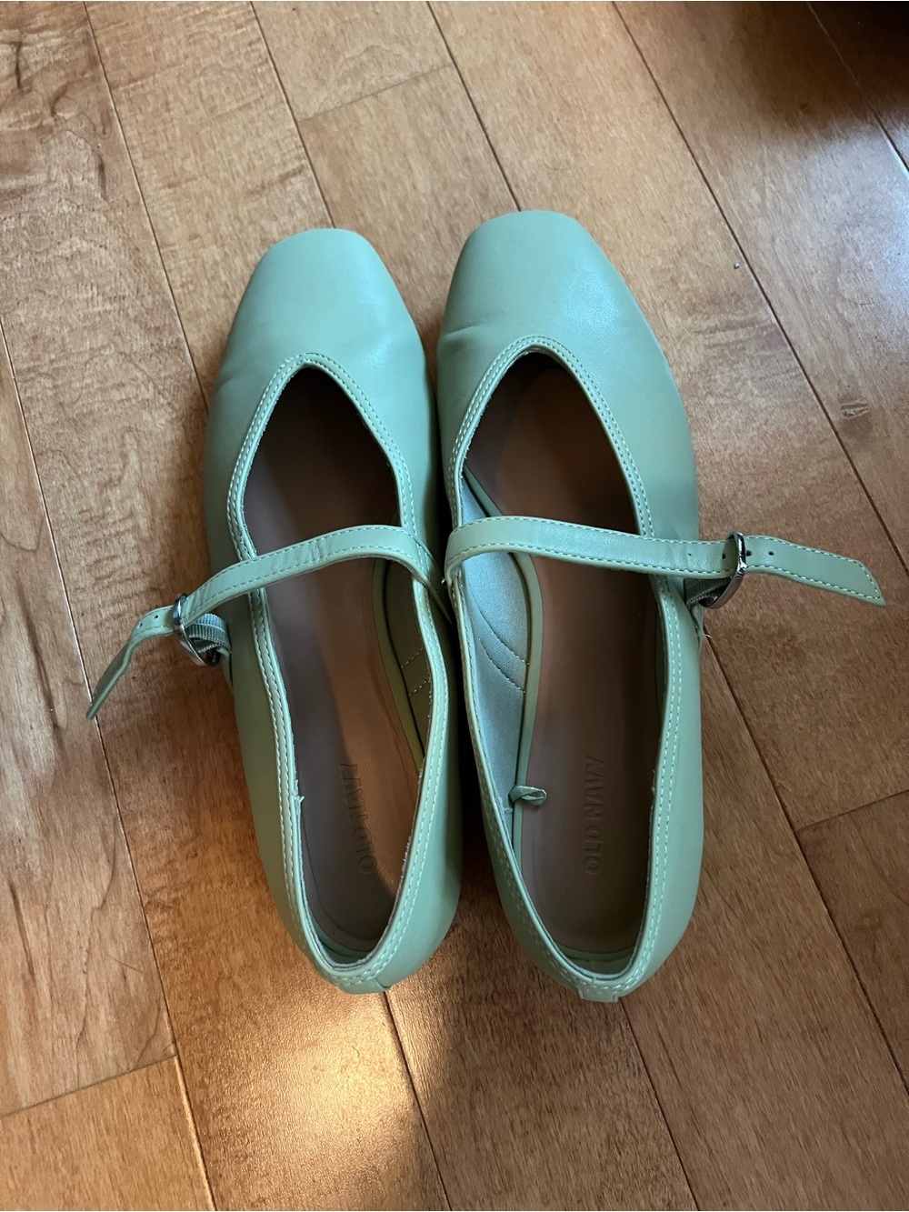 Old Navy Pistachio Mary Jane Flats